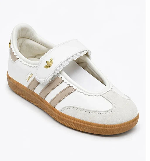 Samba Jane | Frill Pack Ruffle White Beige