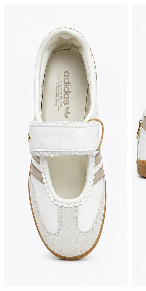Samba Jane | Frill Pack Ruffle White Beige